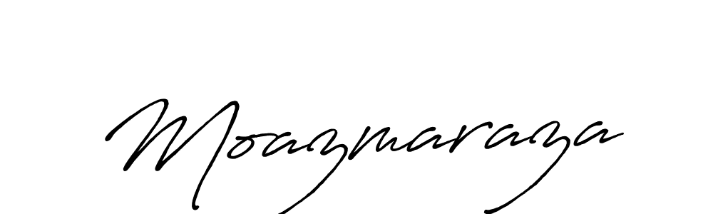 Create a beautiful signature design for name Moazmaraza. With this signature (Antro_Vectra_Bolder) fonts, you can make a handwritten signature for free. Moazmaraza signature style 7 images and pictures png