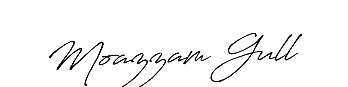 Make a short Moazzam Gull signature style. Manage your documents anywhere anytime using Antro_Vectra_Bolder. Create and add eSignatures, submit forms, share and send files easily. Moazzam Gull signature style 7 images and pictures png