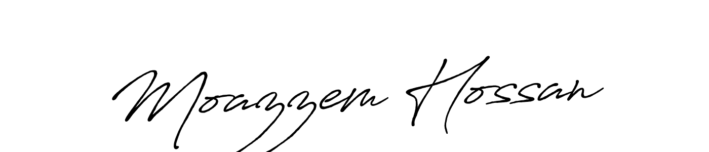 Similarly Antro_Vectra_Bolder is the best handwritten signature design. Signature creator online .You can use it as an online autograph creator for name Moazzem Hossan. Moazzem Hossan signature style 7 images and pictures png