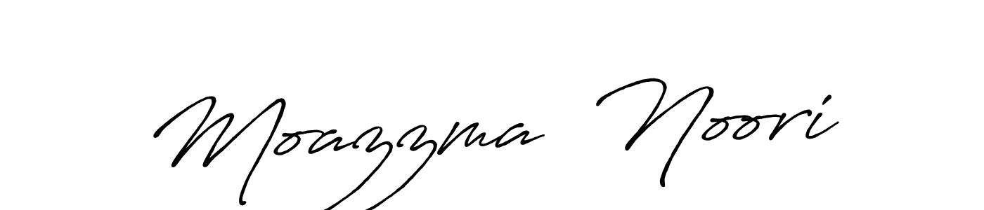 This is the best signature style for the Moazzma  Noori name. Also you like these signature font (Antro_Vectra_Bolder). Mix name signature. Moazzma  Noori signature style 7 images and pictures png