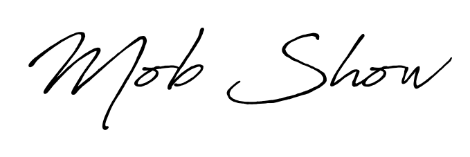 Get an exclusive digital autograph for Mob Show. The Antro_Vectra_Bolder typeface captures the charm of real penmanship on paper. Mob Show signature style 7 images and pictures png