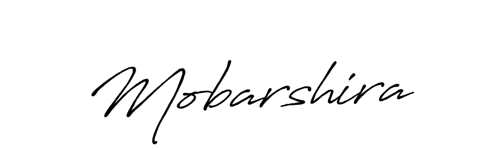 You should practise on your own different ways (Antro_Vectra_Bolder) to write your name (Mobarshira) in signature. don't let someone else do it for you. Mobarshira signature style 7 images and pictures png