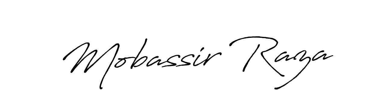 Antro_Vectra_Bolder is a professional signature style that is perfect for those who want to add a touch of class to their signature. It is also a great choice for those who want to make their signature more unique. Get Mobassir Raza name to fancy signature for free. Mobassir Raza signature style 7 images and pictures png