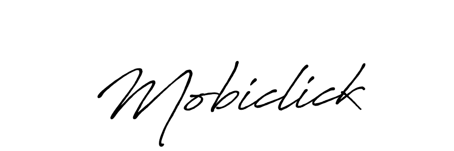 Also You can easily find your signature by using the search form. We will create Mobiclick name handwritten signature images for you free of cost using Antro_Vectra_Bolder sign style. Mobiclick signature style 7 images and pictures png