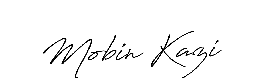 You should practise on your own different ways (Antro_Vectra_Bolder) to write your name (Mobin Kazi) in signature. don't let someone else do it for you. Mobin Kazi signature style 7 images and pictures png