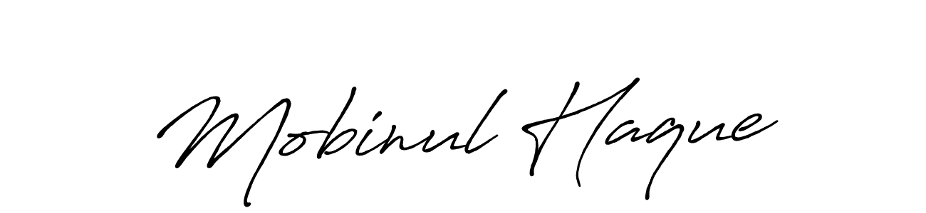 Use a signature maker to create a handwritten signature online. With this signature software, you can design (Antro_Vectra_Bolder) your own signature for name Mobinul Haque. Mobinul Haque signature style 7 images and pictures png