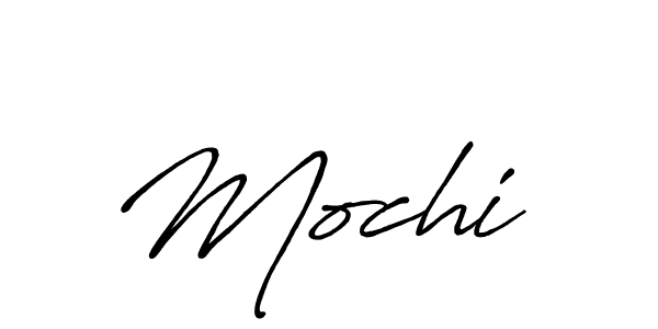 Similarly Antro_Vectra_Bolder is the best handwritten signature design. Signature creator online .You can use it as an online autograph creator for name Mochi . Mochi  signature style 7 images and pictures png