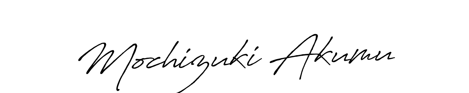 Make a beautiful signature design for name Mochizuki Akumu. Use this online signature maker to create a handwritten signature for free. Mochizuki Akumu signature style 7 images and pictures png