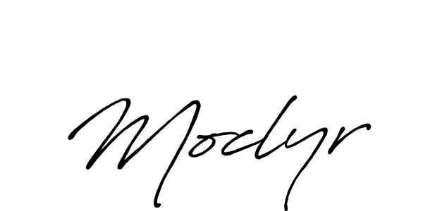 Also we have Moclyr name is the best signature style. Create professional handwritten signature collection using Antro_Vectra_Bolder autograph style. Moclyr signature style 7 images and pictures png