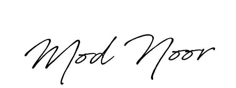 Also You can easily find your signature by using the search form. We will create Mod Noor name handwritten signature images for you free of cost using Antro_Vectra_Bolder sign style. Mod Noor signature style 7 images and pictures png