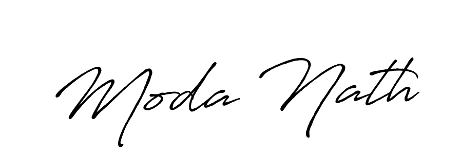 The best way (Antro_Vectra_Bolder) to make a short signature is to pick only two or three words in your name. The name Moda Nath include a total of six letters. For converting this name. Moda Nath signature style 7 images and pictures png
