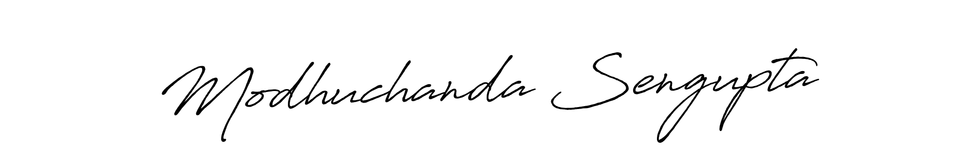 Make a beautiful signature design for name Modhuchanda Sengupta. Use this online signature maker to create a handwritten signature for free. Modhuchanda Sengupta signature style 7 images and pictures png