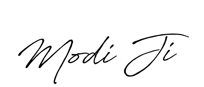 It looks lik you need a new signature style for name Modi Ji. Design unique handwritten (Antro_Vectra_Bolder) signature with our free signature maker in just a few clicks. Modi Ji signature style 7 images and pictures png