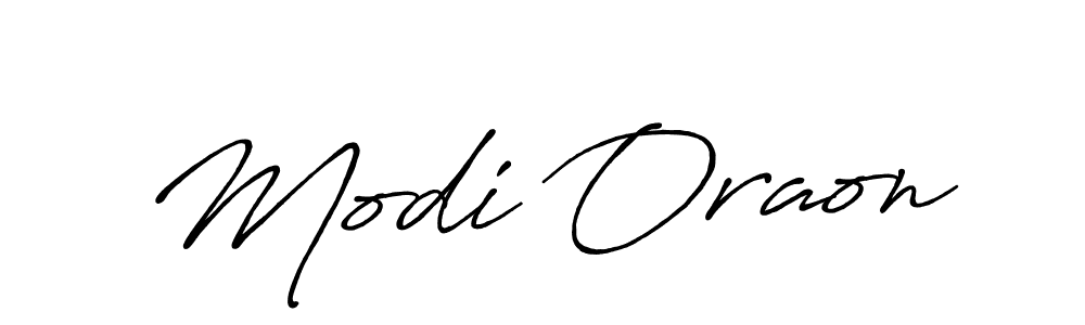 Use a signature maker to create a handwritten signature online. With this signature software, you can design (Antro_Vectra_Bolder) your own signature for name Modi Oraon. Modi Oraon signature style 7 images and pictures png