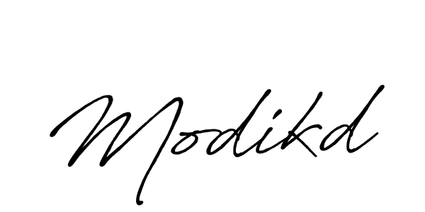 Also we have Modikd name is the best signature style. Create professional handwritten signature collection using Antro_Vectra_Bolder autograph style. Modikd signature style 7 images and pictures png