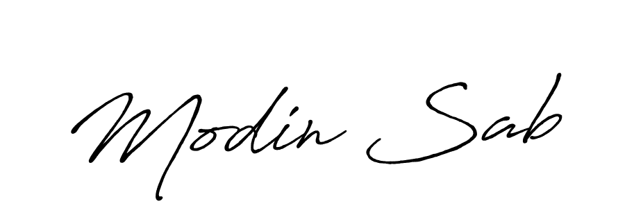 This is the best signature style for the Modin Sab name. Also you like these signature font (Antro_Vectra_Bolder). Mix name signature. Modin Sab signature style 7 images and pictures png