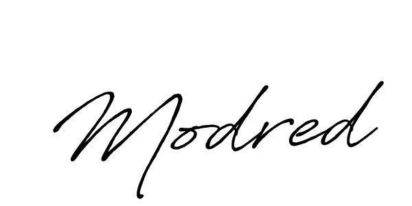 How to make Modred name signature. Use Antro_Vectra_Bolder style for creating short signs online. This is the latest handwritten sign. Modred signature style 7 images and pictures png