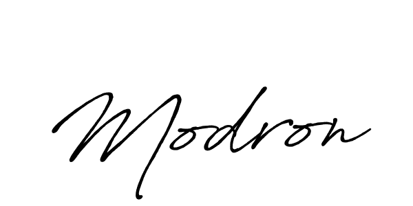 Make a beautiful signature design for name Modron. With this signature (Antro_Vectra_Bolder) style, you can create a handwritten signature for free. Modron signature style 7 images and pictures png