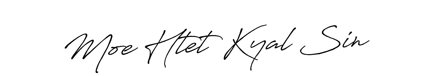 You should practise on your own different ways (Antro_Vectra_Bolder) to write your name (Moe Htet Kyal Sin) in signature. don't let someone else do it for you. Moe Htet Kyal Sin signature style 7 images and pictures png
