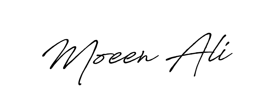 It looks lik you need a new signature style for name Moeen Ali. Design unique handwritten (Antro_Vectra_Bolder) signature with our free signature maker in just a few clicks. Moeen Ali signature style 7 images and pictures png
