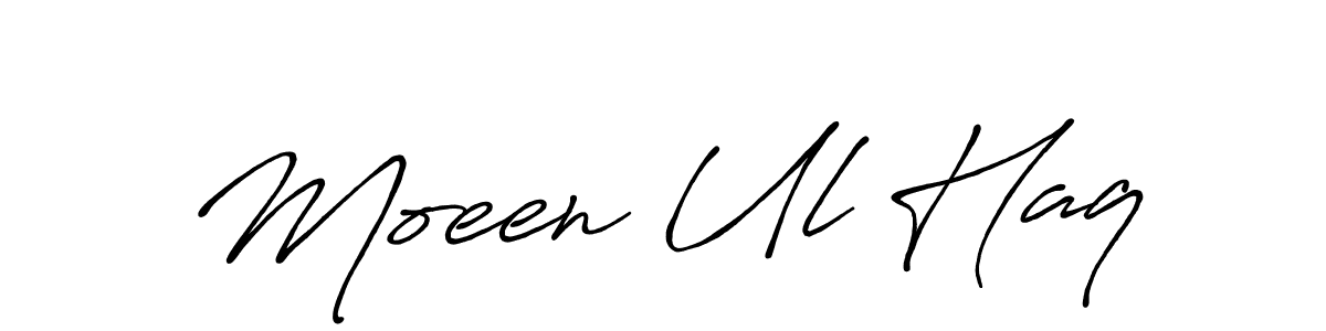Similarly Antro_Vectra_Bolder is the best handwritten signature design. Signature creator online .You can use it as an online autograph creator for name Moeen Ul Haq. Moeen Ul Haq signature style 7 images and pictures png