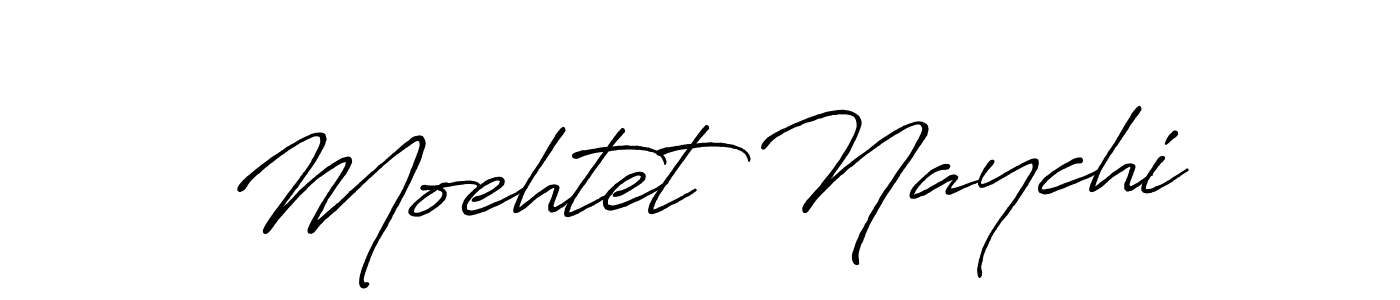 You should practise on your own different ways (Antro_Vectra_Bolder) to write your name (Moehtet Naychi) in signature. don't let someone else do it for you. Moehtet Naychi signature style 7 images and pictures png