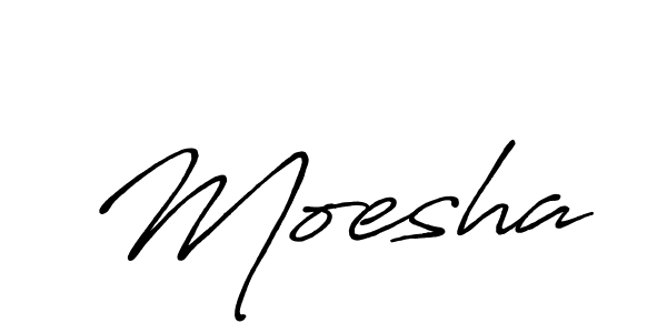 The best way (Antro_Vectra_Bolder) to make a short signature is to pick only two or three words in your name. The name Moesha include a total of six letters. For converting this name. Moesha signature style 7 images and pictures png