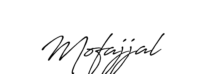 How to make Mofajjal signature? Antro_Vectra_Bolder is a professional autograph style. Create handwritten signature for Mofajjal name. Mofajjal signature style 7 images and pictures png