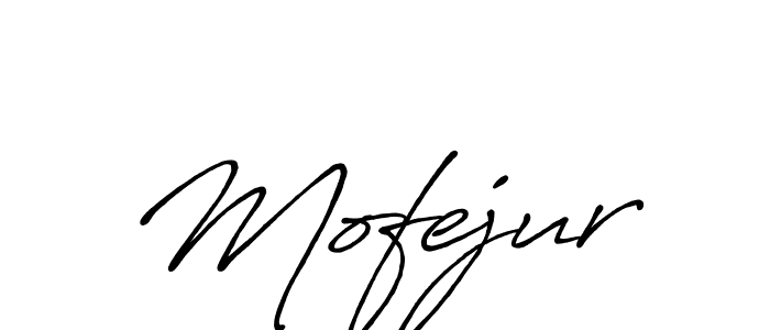 Design your own signature with our free online signature maker. With this signature software, you can create a handwritten (Antro_Vectra_Bolder) signature for name Mofejur. Mofejur signature style 7 images and pictures png