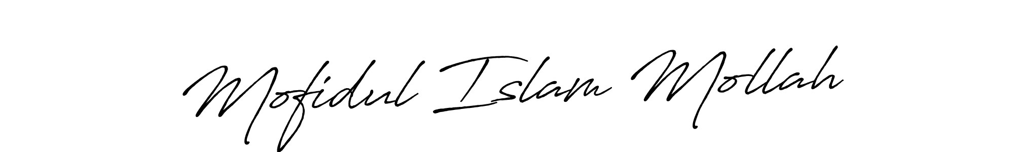 if you are searching for the best signature style for your name Mofidul Islam Mollah. so please give up your signature search. here we have designed multiple signature styles  using Antro_Vectra_Bolder. Mofidul Islam Mollah signature style 7 images and pictures png