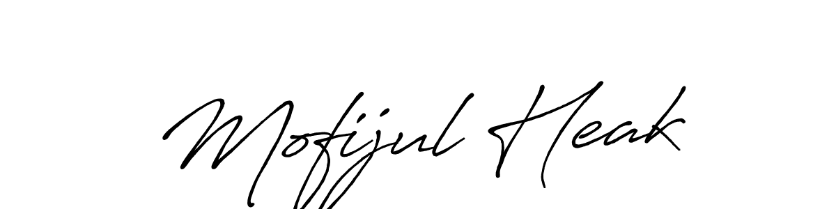 Use a signature maker to create a handwritten signature online. With this signature software, you can design (Antro_Vectra_Bolder) your own signature for name Mofijul Heak. Mofijul Heak signature style 7 images and pictures png