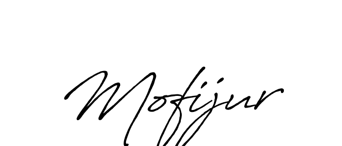 How to make Mofijur signature? Antro_Vectra_Bolder is a professional autograph style. Create handwritten signature for Mofijur name. Mofijur signature style 7 images and pictures png