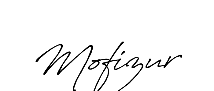 Create a beautiful signature design for name Mofizur. With this signature (Antro_Vectra_Bolder) fonts, you can make a handwritten signature for free. Mofizur signature style 7 images and pictures png