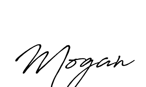 Use a signature maker to create a handwritten signature online. With this signature software, you can design (Antro_Vectra_Bolder) your own signature for name Mogan. Mogan signature style 7 images and pictures png