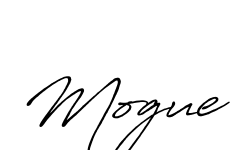 How to make Mogue signature? Antro_Vectra_Bolder is a professional autograph style. Create handwritten signature for Mogue name. Mogue signature style 7 images and pictures png