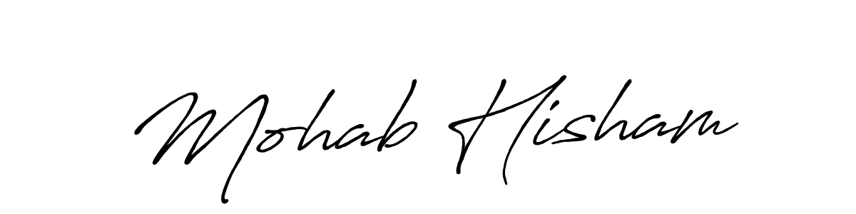Similarly Antro_Vectra_Bolder is the best handwritten signature design. Signature creator online .You can use it as an online autograph creator for name Mohab Hisham. Mohab Hisham signature style 7 images and pictures png