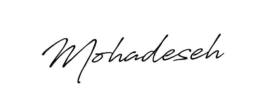 if you are searching for the best signature style for your name Mohadeseh. so please give up your signature search. here we have designed multiple signature styles  using Antro_Vectra_Bolder. Mohadeseh signature style 7 images and pictures png