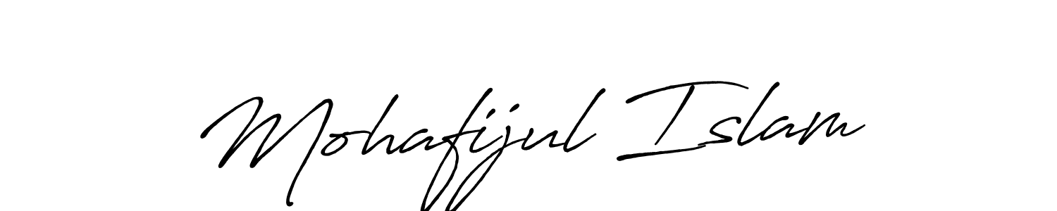 Design your own signature with our free online signature maker. With this signature software, you can create a handwritten (Antro_Vectra_Bolder) signature for name Mohafijul Islam. Mohafijul Islam signature style 7 images and pictures png