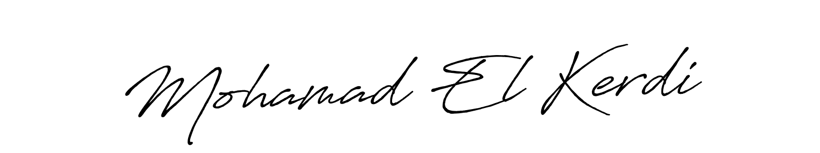 Similarly Antro_Vectra_Bolder is the best handwritten signature design. Signature creator online .You can use it as an online autograph creator for name Mohamad El Kerdi. Mohamad El Kerdi signature style 7 images and pictures png