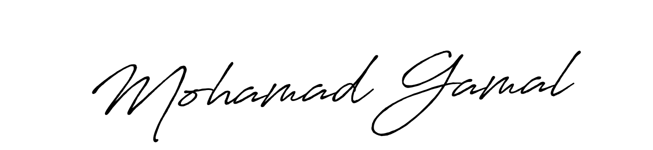 Antro_Vectra_Bolder is a professional signature style that is perfect for those who want to add a touch of class to their signature. It is also a great choice for those who want to make their signature more unique. Get Mohamad Gamal name to fancy signature for free. Mohamad Gamal signature style 7 images and pictures png