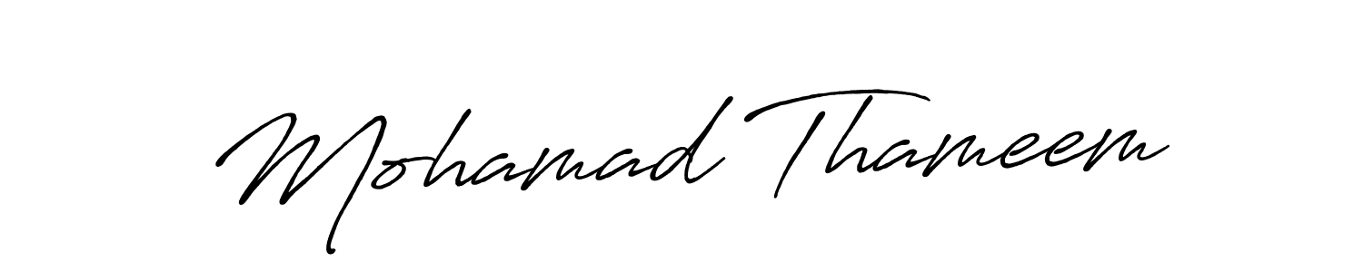 See photos of Mohamad Thameem official signature by Spectra . Check more albums & portfolios. Read reviews & check more about Antro_Vectra_Bolder font. Mohamad Thameem signature style 7 images and pictures png