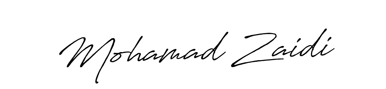 You should practise on your own different ways (Antro_Vectra_Bolder) to write your name (Mohamad Zaidi) in signature. don't let someone else do it for you. Mohamad Zaidi signature style 7 images and pictures png