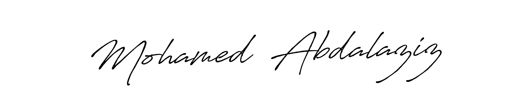 You should practise on your own different ways (Antro_Vectra_Bolder) to write your name (Mohamed  Abdalaziz) in signature. don't let someone else do it for you. Mohamed  Abdalaziz signature style 7 images and pictures png