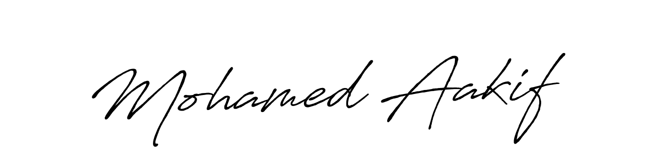 How to make Mohamed Aakif signature? Antro_Vectra_Bolder is a professional autograph style. Create handwritten signature for Mohamed Aakif name. Mohamed Aakif signature style 7 images and pictures png