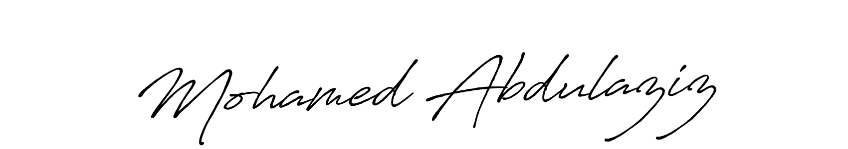 Use a signature maker to create a handwritten signature online. With this signature software, you can design (Antro_Vectra_Bolder) your own signature for name Mohamed Abdulaziz. Mohamed Abdulaziz signature style 7 images and pictures png