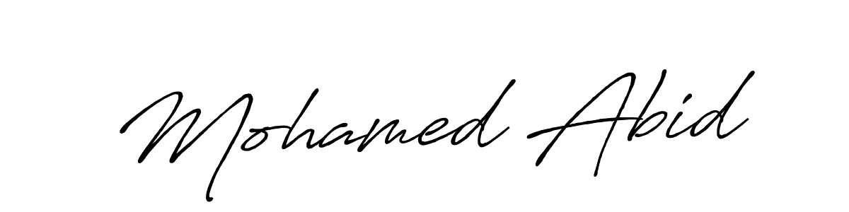 How to Draw Mohamed Abid signature style? Antro_Vectra_Bolder is a latest design signature styles for name Mohamed Abid. Mohamed Abid signature style 7 images and pictures png