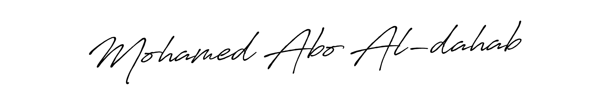 It looks lik you need a new signature style for name Mohamed Abo Al-dahab. Design unique handwritten (Antro_Vectra_Bolder) signature with our free signature maker in just a few clicks. Mohamed Abo Al-dahab signature style 7 images and pictures png