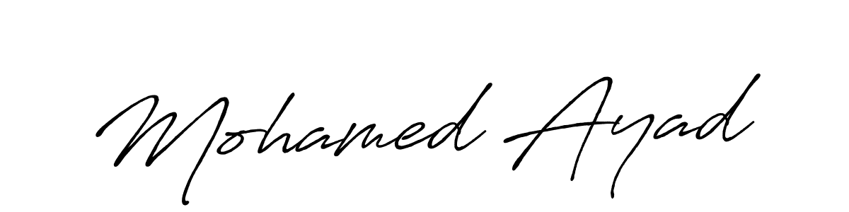 Make a beautiful signature design for name Mohamed Ayad. Use this online signature maker to create a handwritten signature for free. Mohamed Ayad signature style 7 images and pictures png