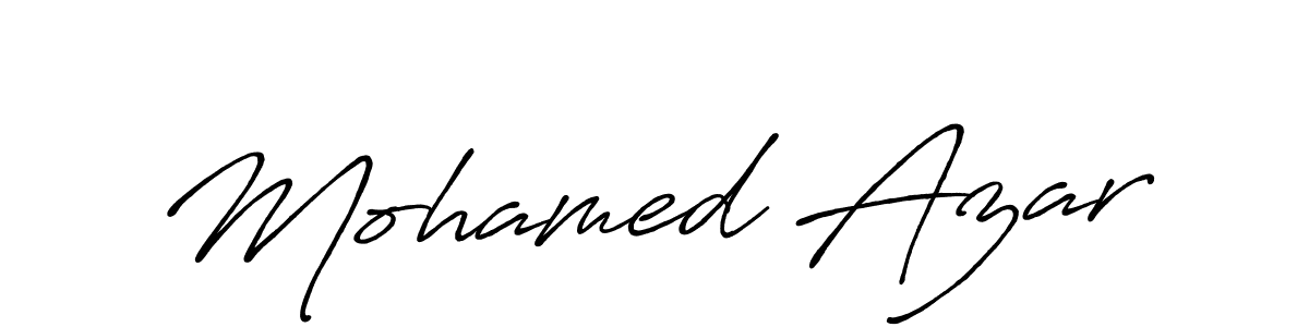 Mohamed Azar stylish signature style. Best Handwritten Sign (Antro_Vectra_Bolder) for my name. Handwritten Signature Collection Ideas for my name Mohamed Azar. Mohamed Azar signature style 7 images and pictures png