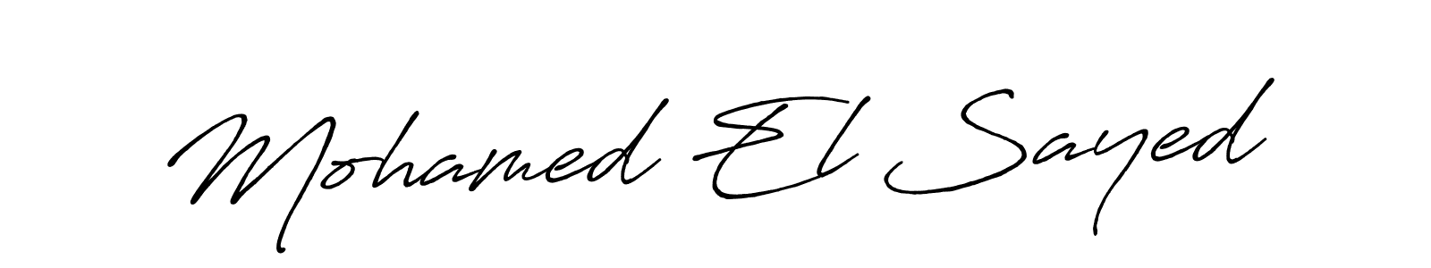 How to Draw Mohamed El Sayed signature style? Antro_Vectra_Bolder is a latest design signature styles for name Mohamed El Sayed. Mohamed El Sayed signature style 7 images and pictures png